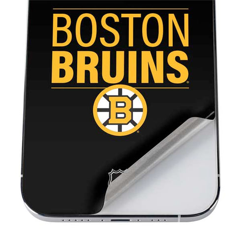 NHL Boston Bruins Lineup iPhone 12 Pro Skin