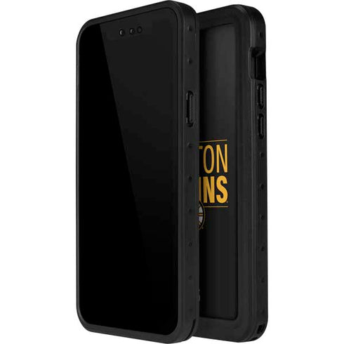 NHL Boston Bruins Lineup iPhone 12 Pro Waterproof Case