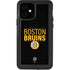 NHL Boston Bruins Lineup iPhone 12 Waterproof Case