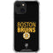 NHL Boston Bruins Lineup iPhone 13 Clear Case