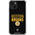 NHL Boston Bruins Lineup iPhone 13 Clear Case