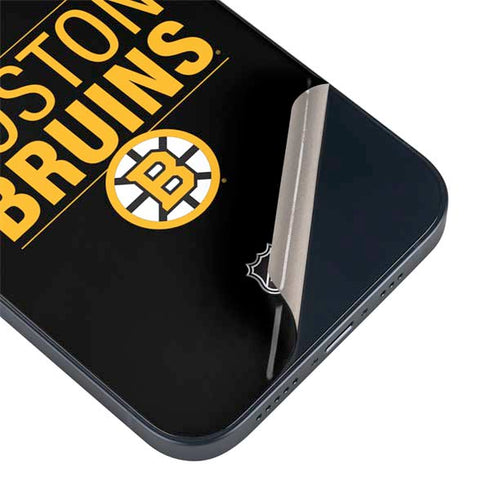 NHL Boston Bruins Lineup iPhone 13 Mini Skin