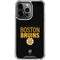 NHL Boston Bruins Lineup iPhone 13 Pro Clear Case