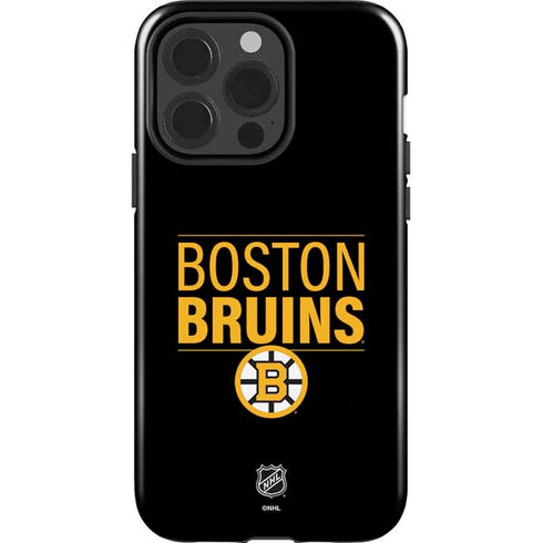 NHL Boston Bruins Lineup iPhone 13 Pro Impact Case