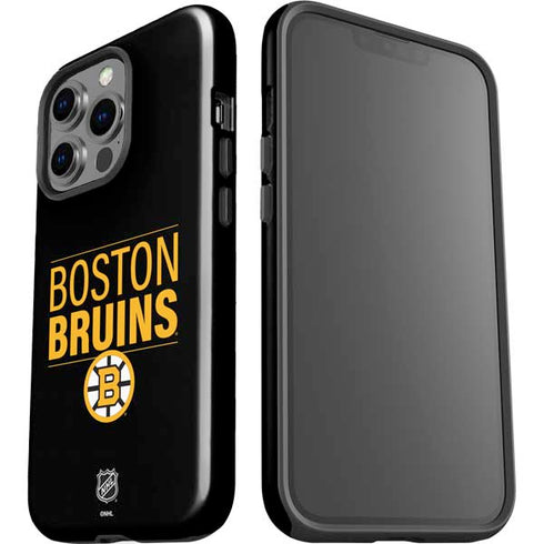 NHL Boston Bruins Lineup iPhone 13 Pro Impact Case