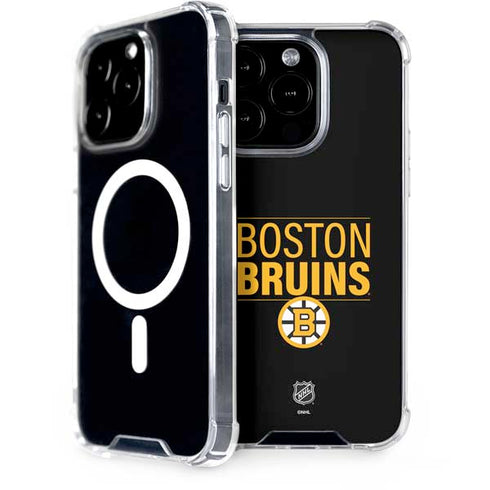 NHL Boston Bruins Lineup iPhone 13 Pro MagSafe Case