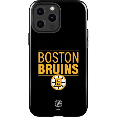 NHL Boston Bruins Lineup iPhone 13 Pro Max Impact Case