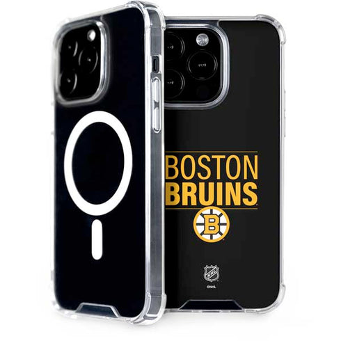 NHL Boston Bruins Lineup iPhone 13 Pro Max MagSafe Case