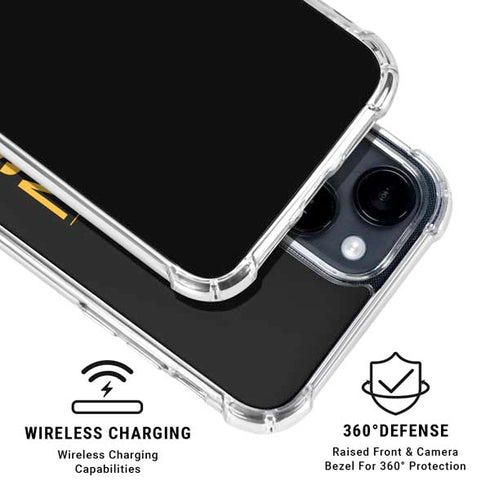 NHL Boston Bruins Lineup iPhone 14 Plus Clear Case