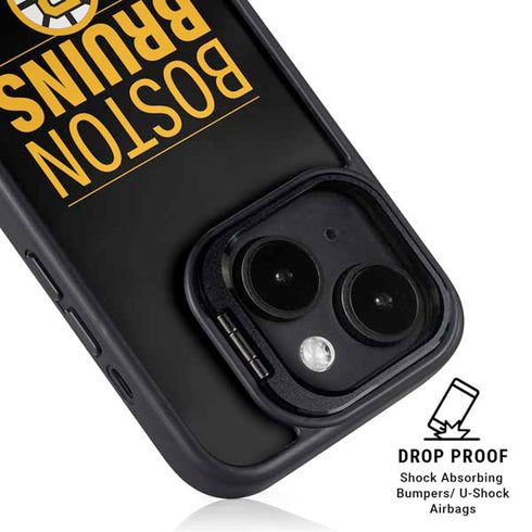 NHL Boston Bruins Lineup iPhone 14 Plus Kickstand Case