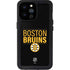 NHL Boston Bruins Lineup iPhone 14 Pro Max Waterproof Case