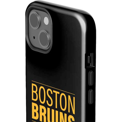 NHL Boston Bruins Lineup iPhone 15 Plus Impact Case