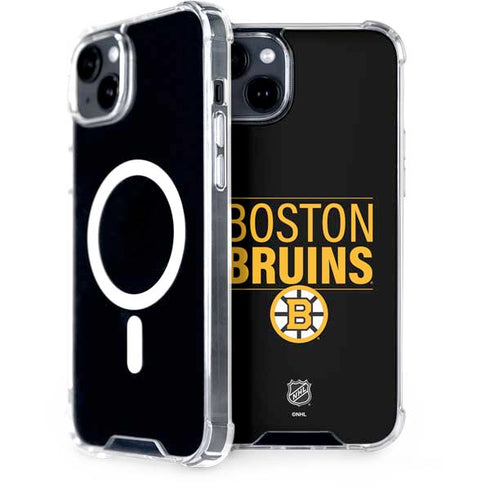 NHL Boston Bruins Lineup iPhone 15 Plus MagSafe Case