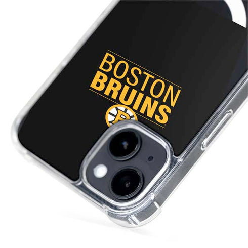 NHL Boston Bruins Lineup iPhone 15 Plus MagSafe Case