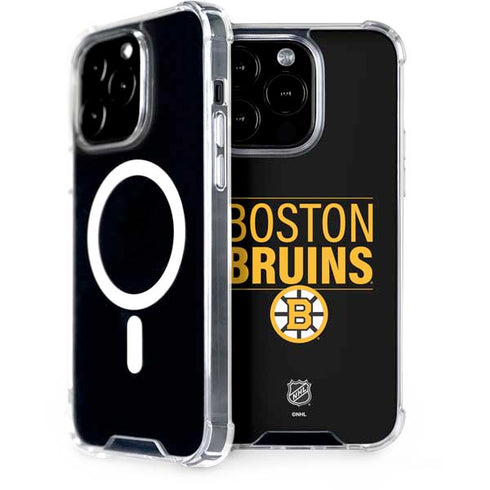 NHL Boston Bruins Lineup iPhone 15 Pro MagSafe Case