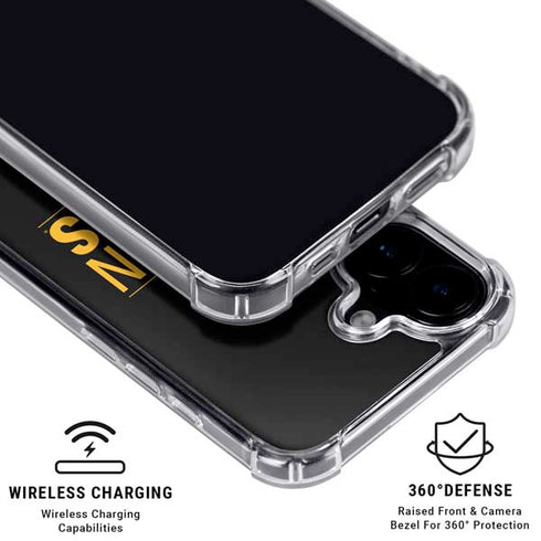 NHL Boston Bruins Lineup iPhone 16 Clear Case