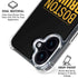 NHL Boston Bruins Lineup iPhone 16 Clear Case
