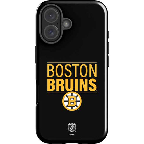 NHL Boston Bruins Lineup iPhone 16 Impact Case
