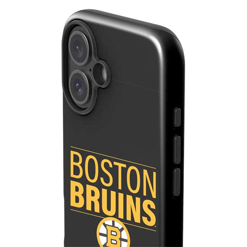 NHL Boston Bruins Lineup iPhone 16 Impact Case