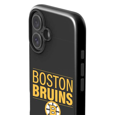 NHL Boston Bruins Lineup iPhone 16 Plus Impact Case