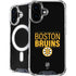 NHL Boston Bruins Lineup iPhone 16 Plus MagSafe Case