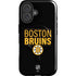 NHL Boston Bruins Lineup iPhone 16 Plus Magsafe Impact Case
