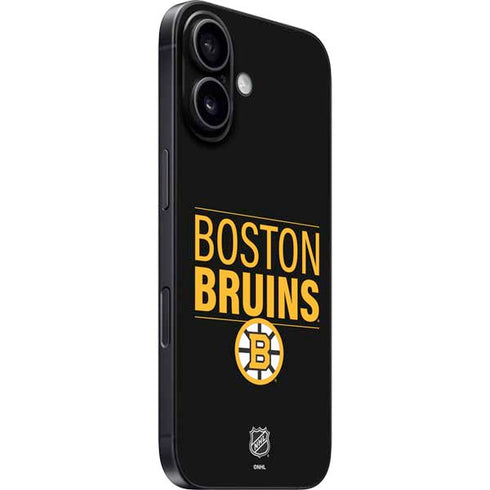 NHL Boston Bruins Lineup iPhone 16 Plus Skin