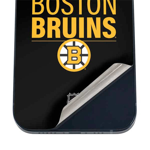 NHL Boston Bruins Lineup iPhone 16 Plus Skin