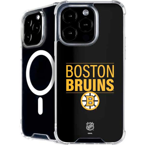 NHL Boston Bruins Lineup iPhone 16 Pro MagSafe Case