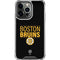 NHL Boston Bruins Lineup iPhone 16 Pro Max Clear Case