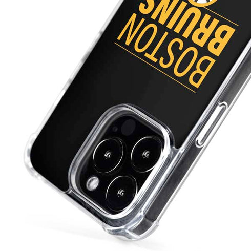 NHL Boston Bruins Lineup iPhone 16 Pro Max MagSafe Case