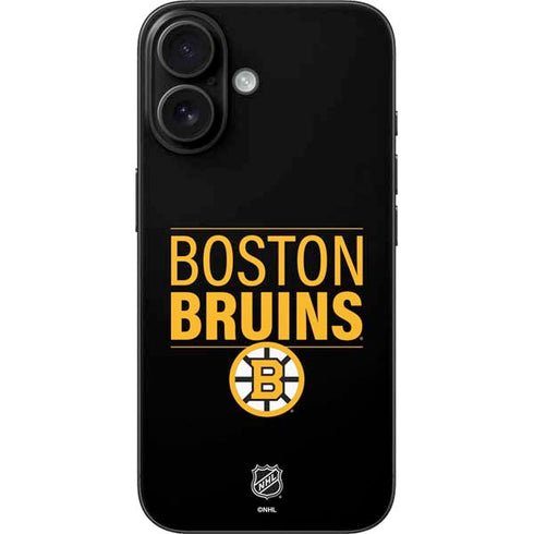 NHL Boston Bruins Lineup iPhone 16 Skin