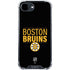 NHL Boston Bruins Lineup iPhone 16e Clear Case