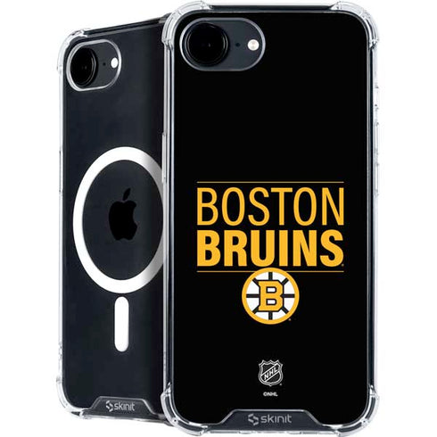 NHL Boston Bruins Lineup iPhone 16e MagSafe Case
