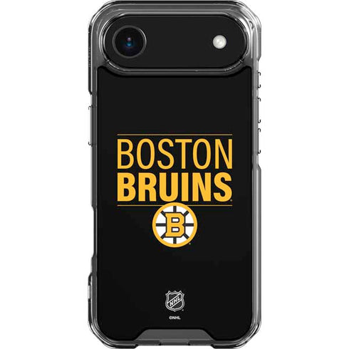 NHL Boston Bruins Lineup iPhone 17 Air Clear Case