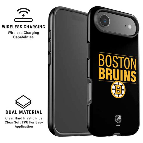NHL Boston Bruins Lineup iPhone 17 Air Magsafe Impact Case