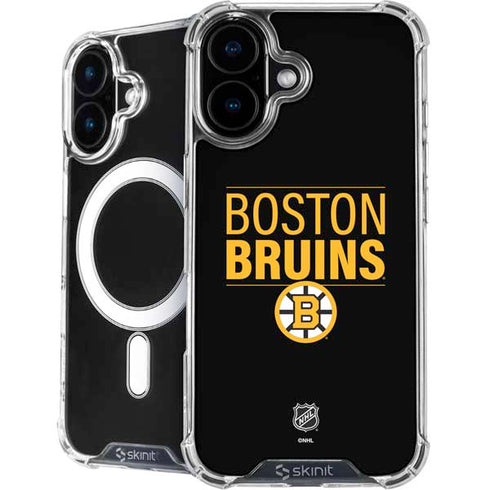 NHL Boston Bruins Lineup iPhone 17 MagSafe Case
