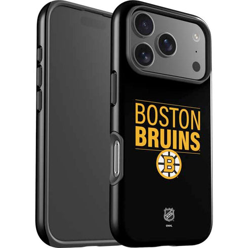 NHL Boston Bruins Lineup iPhone 17 Pro Impact Case
