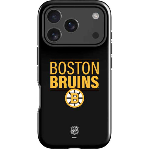 NHL Boston Bruins Lineup iPhone 17 Pro Max Impact Case