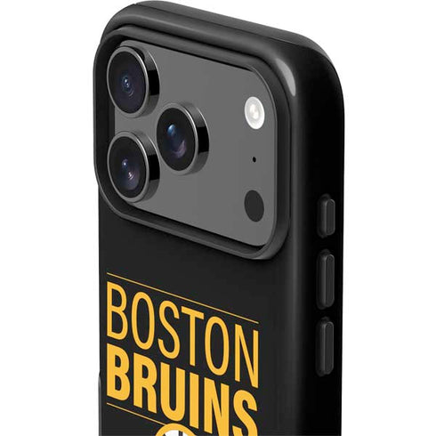 NHL Boston Bruins Lineup iPhone 17 Pro Max Impact Case