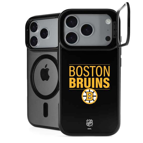 NHL Boston Bruins Lineup iPhone 17 Pro Max Kickstand Case
