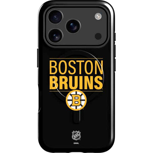NHL Boston Bruins Lineup iPhone 17 Pro Max Magsafe Impact Case