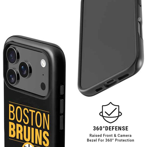 NHL Boston Bruins Lineup iPhone 17 Pro Max Magsafe Impact Case