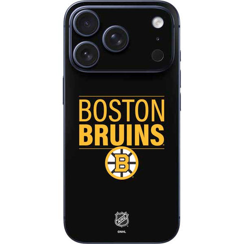 NHL Boston Bruins Lineup iPhone 17 Pro Skin