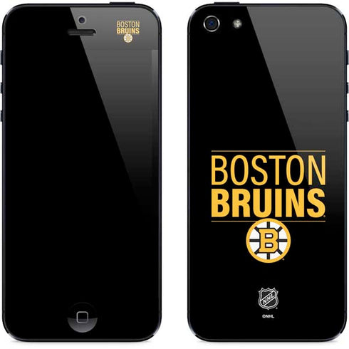 NHL Boston Bruins Lineup iPhone 5/5s/5SE Skin