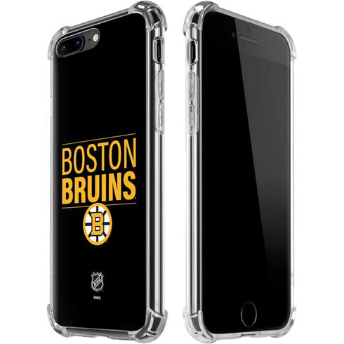 NHL Boston Bruins Lineup iPhone 7/8 Plus Clear Case