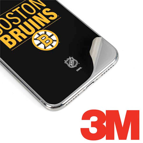 NHL Boston Bruins Lineup iPhone X Skin