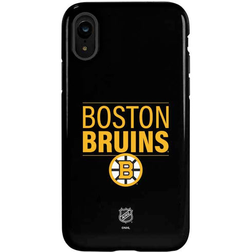 NHL Boston Bruins Lineup iPhone XR Pro Case
