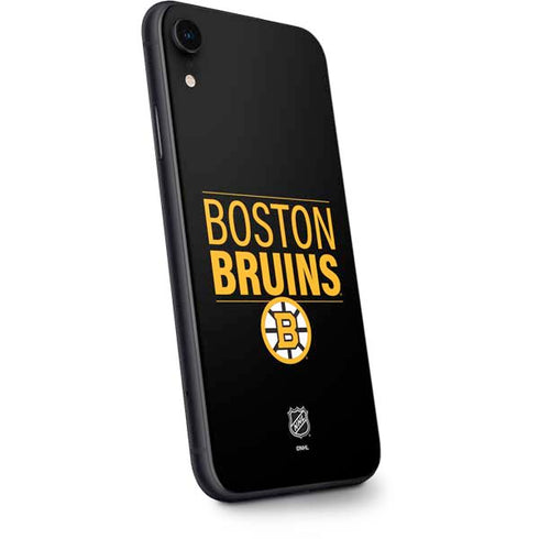 NHL Boston Bruins Lineup iPhone XR Skin