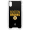 NHL Boston Bruins Lineup iPhone XS Clear Case